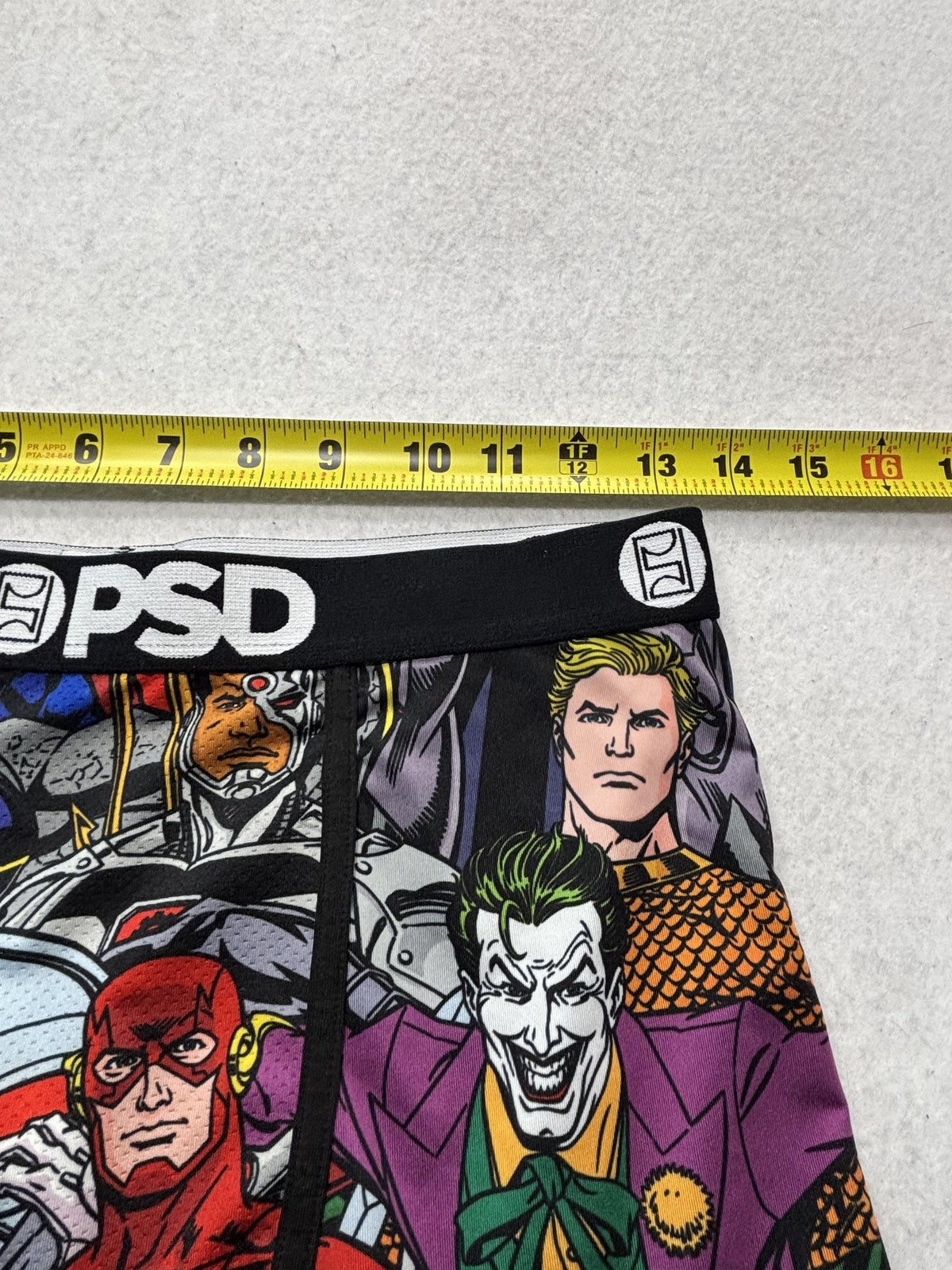 PSD Boxer Briefs Mens Medium Multicolor Justice League Batman Superman Flash