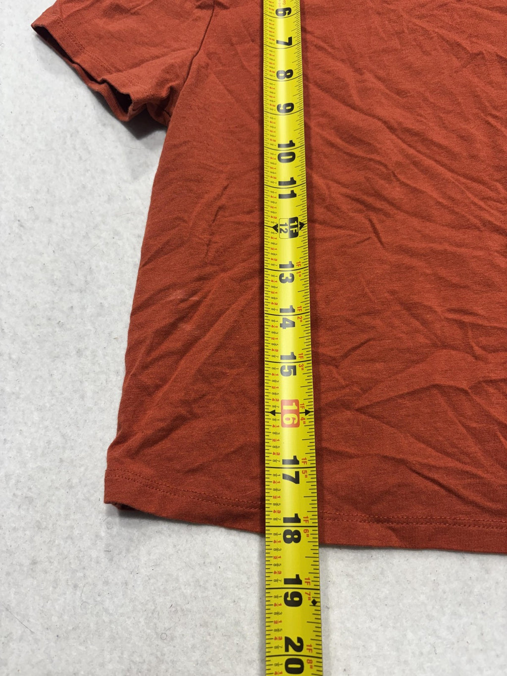 Old Navy Bestee Shirt Womens Small Orange Crew Neck Short Sleeve Tee Casual