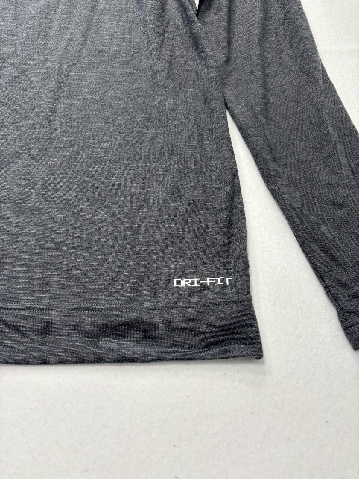 Pittsburgh Steelers Shirt Mens Medium Gray NFL Football Nike Dri Fit Long Sleeve