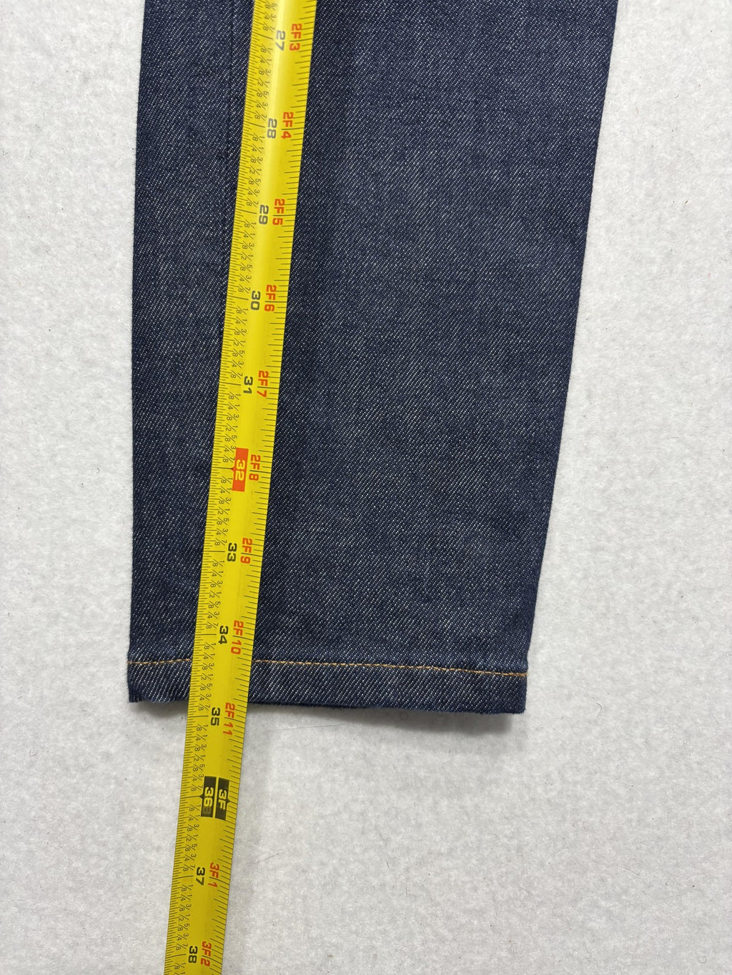 Everlane Jeans Womens 25 Ankle Blue Dark Wash High Rise Skinny Stretch 26x25.5
