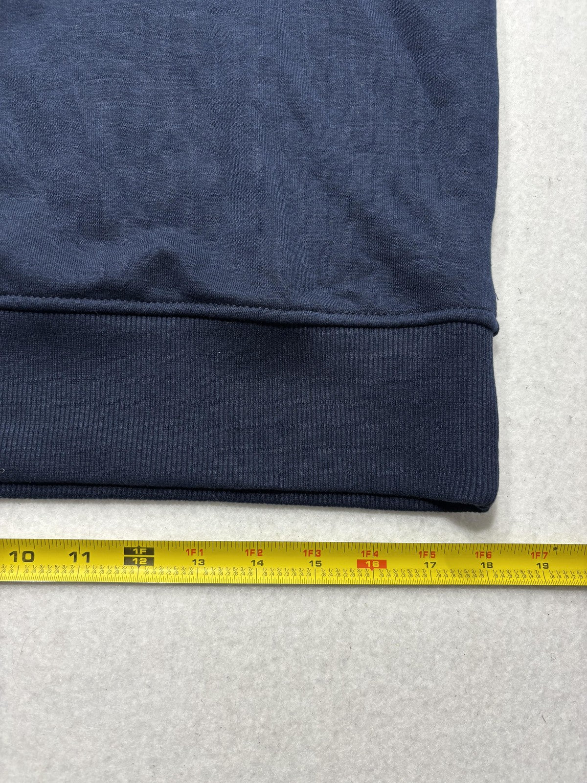Michael Kors Sweatshirt Mens Small Blue Fleece Crew Neck MK Logo Pullover
