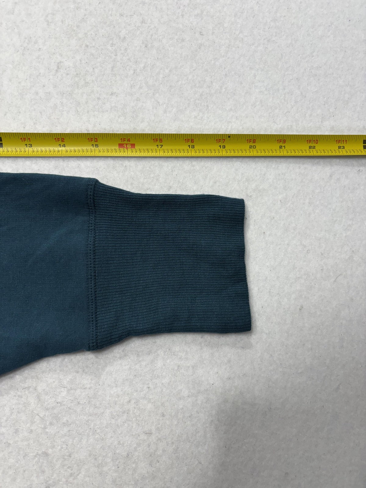 90 Degree By Reflex Tunic Sweatshirt Womens XXL Oceanic Teal Blue Fleece QB3910