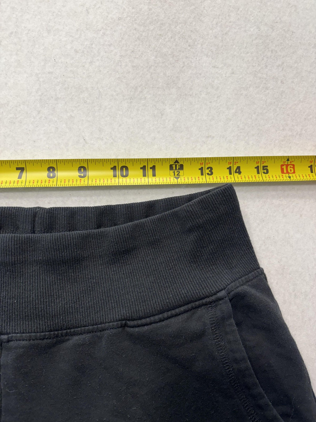 Ambiance Jogger Pants Womens L Black Knit Elastic Waist Tapered Lounge Casual