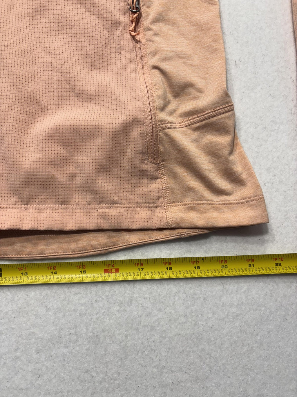 Columbia Jacket Womens Large Orange Lightweight Full Zip Ventilated Hiking