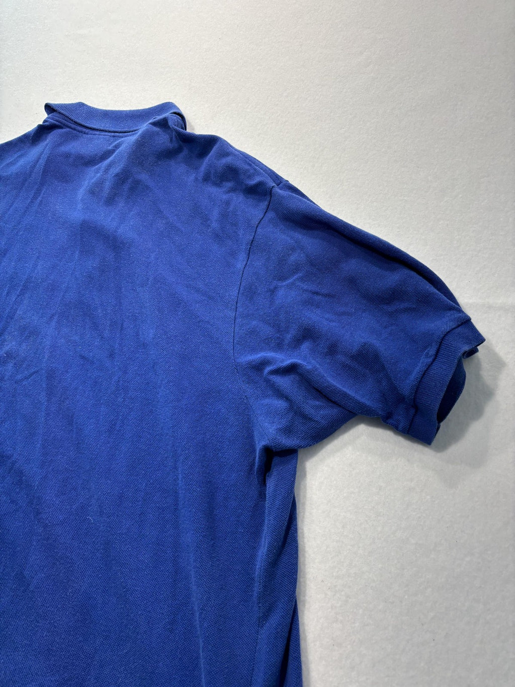 Lacoste Polo Shirt Mens 4XL Blue Classic Fit Pique Cotton Short Sleeve Logo