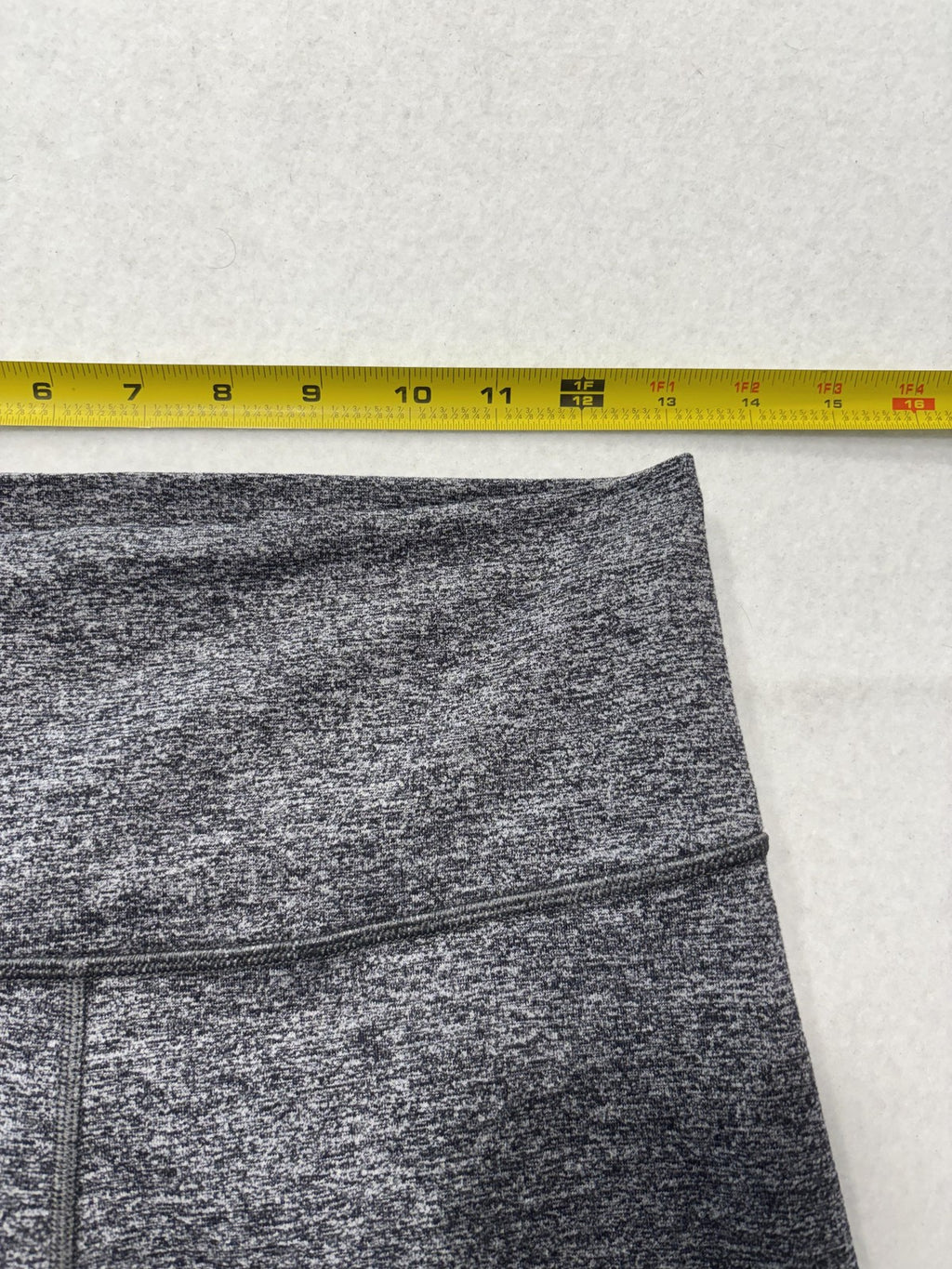 Lululemon Leggings Womens 10 Gray High Rise 25" Inseam Ankle Yoga Stretch Active