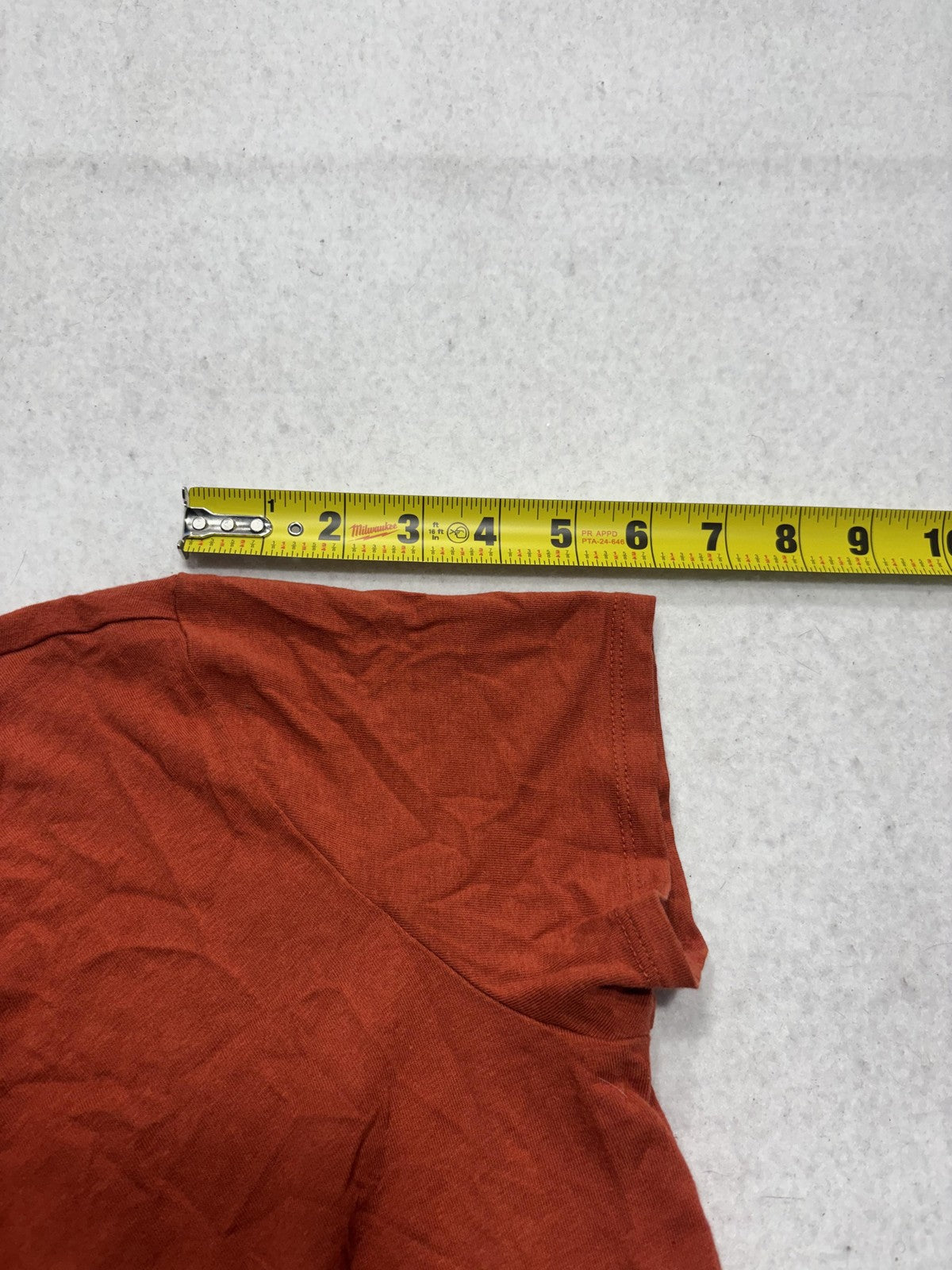 Old Navy Bestee Shirt Womens Small Orange Crew Neck Short Sleeve Tee Casual