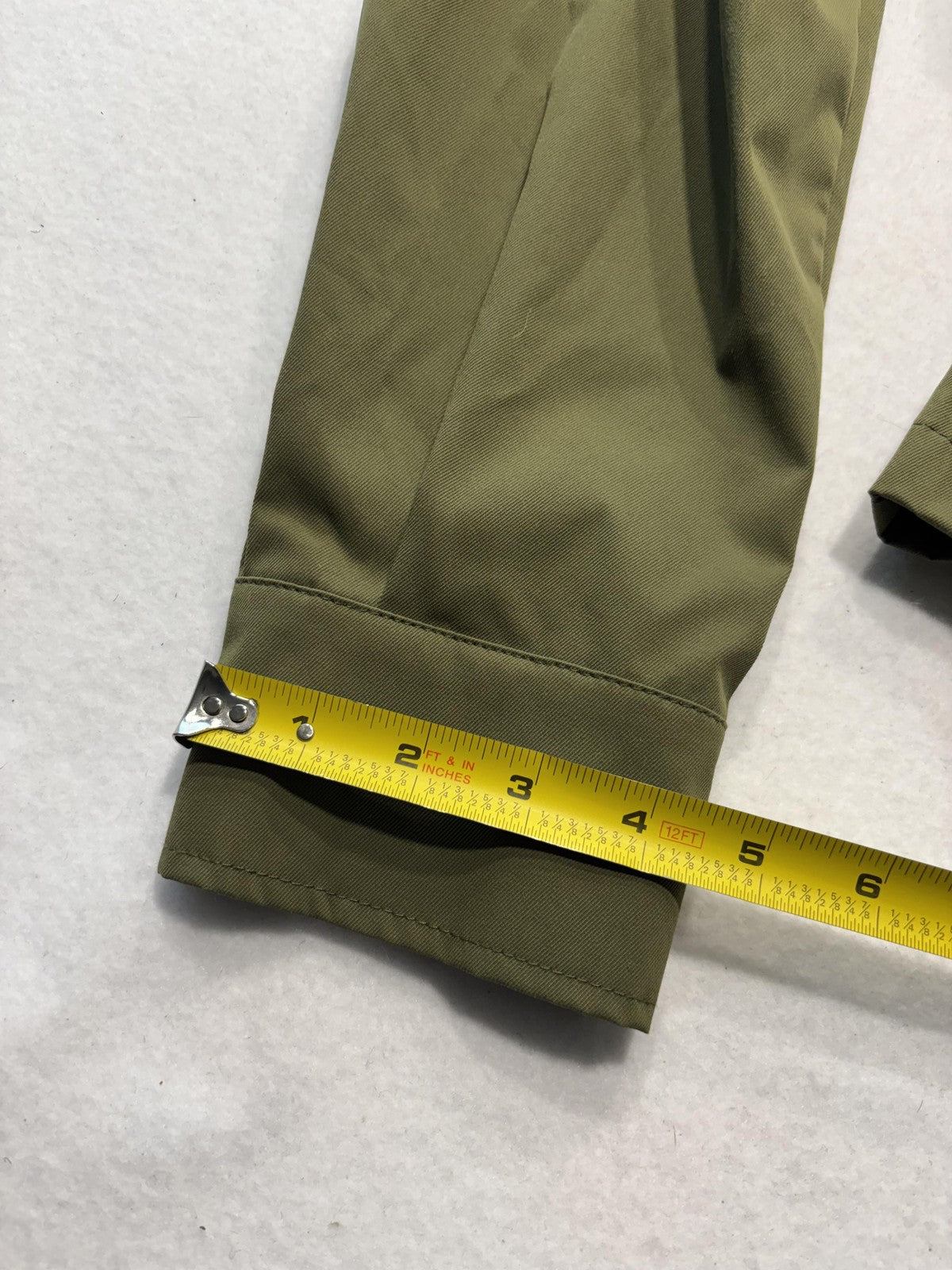 Bagatelle Collection Jacket Womens M Green Belted Military Full Zip Utility