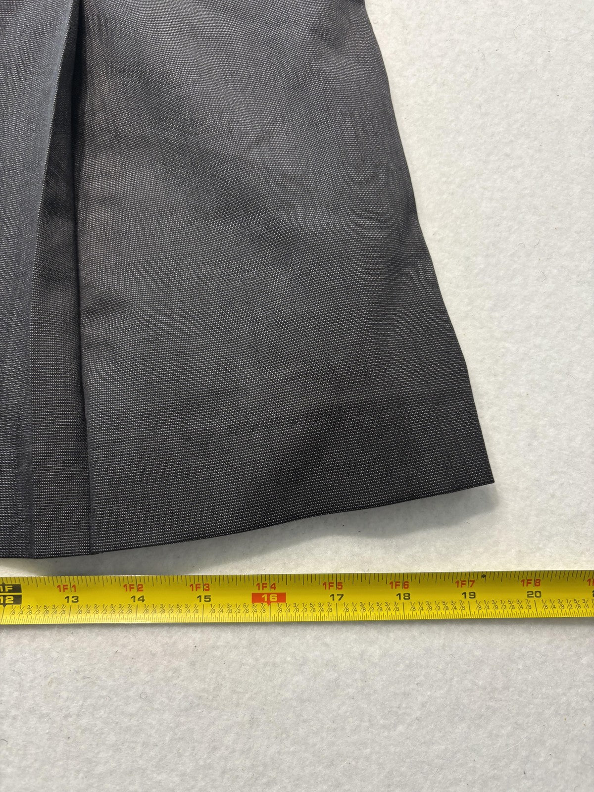 HUGO Dress Womens Medium Gray Scoop Neck Cap Sleeve Sheath Lined Work Office