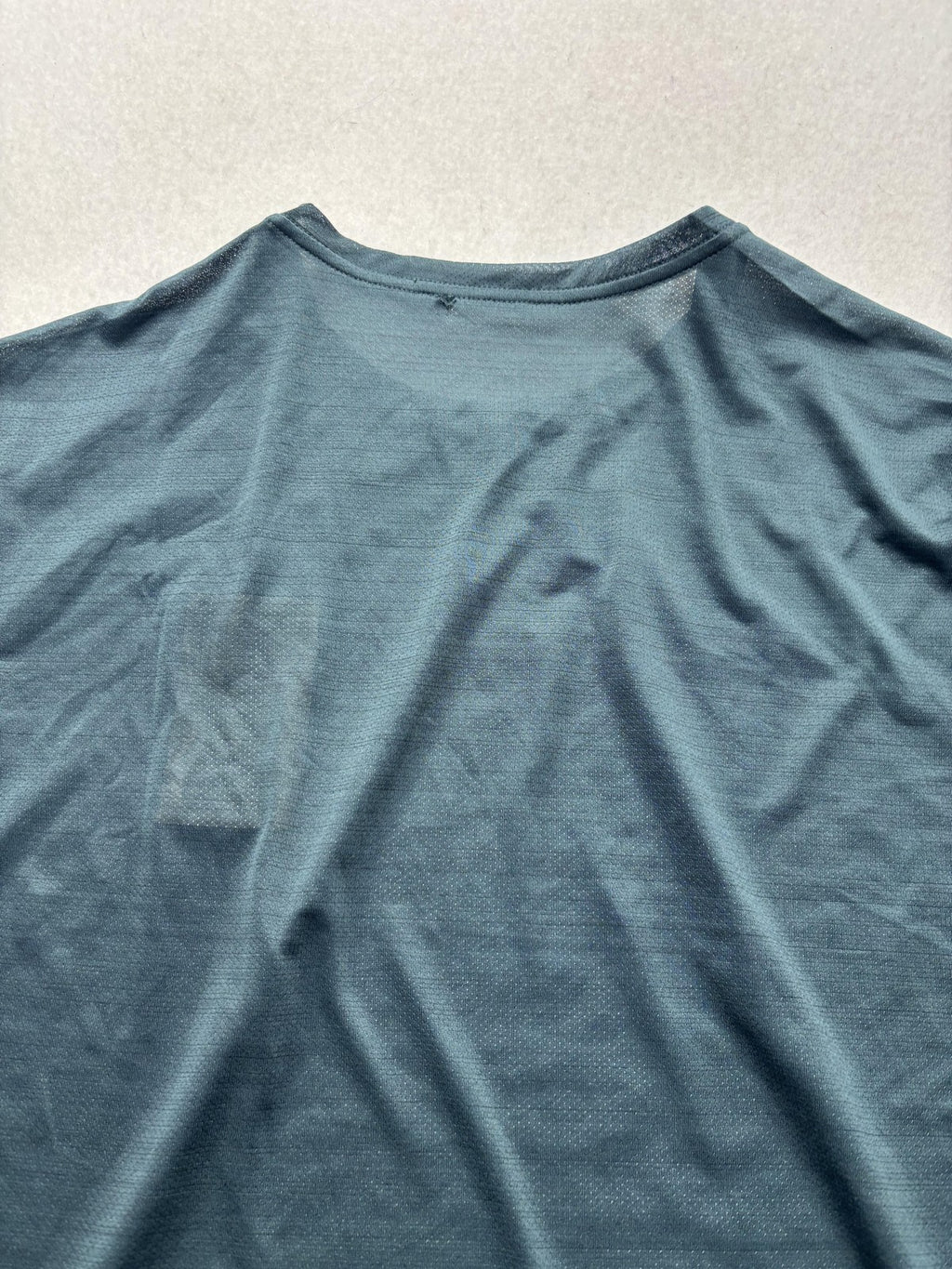 Nike Dri-FIT Running Shirt Mens XL Green Short Sleeve Reflective Tee AJ7565-328