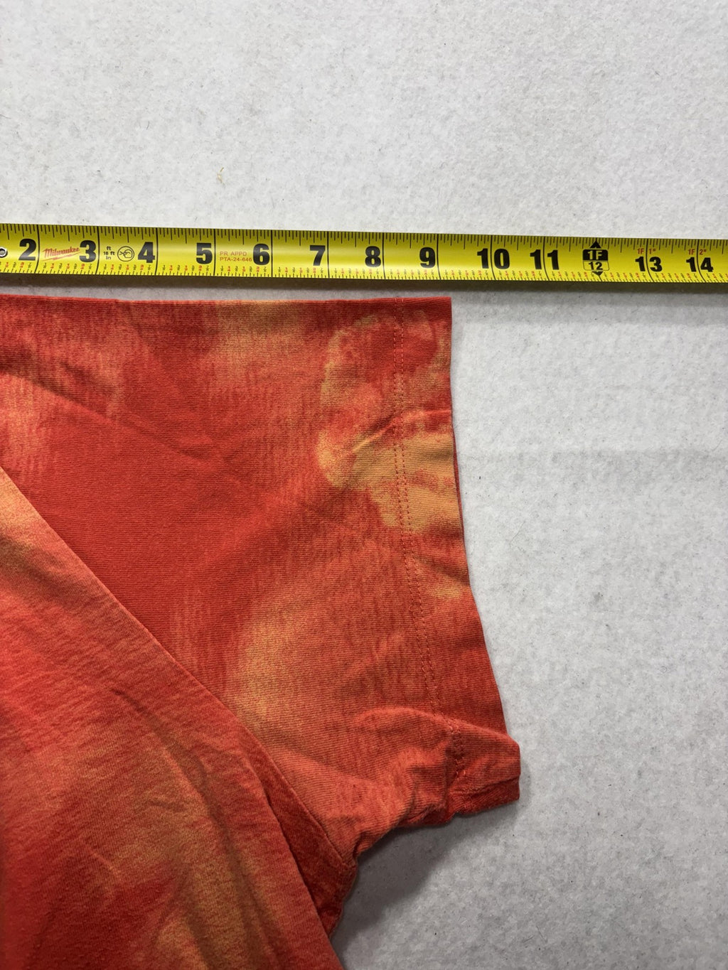 Nike Shirt Mens 2XL Orange Tie Dye Sole Cal Los Angeles California Graphic Tee