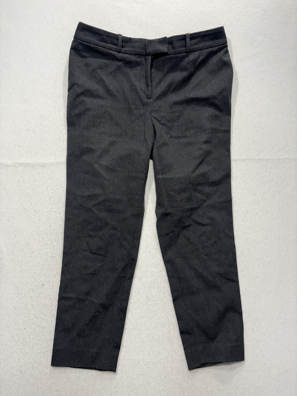 Liz Claiborne Dress Pants Womens 6 Gray Emma Classic Straight Leg Stretch Career