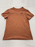 Nike Dri-FIT Shirt Mens Medium Orange The Nike Tee Short Sleeve Lightweight
