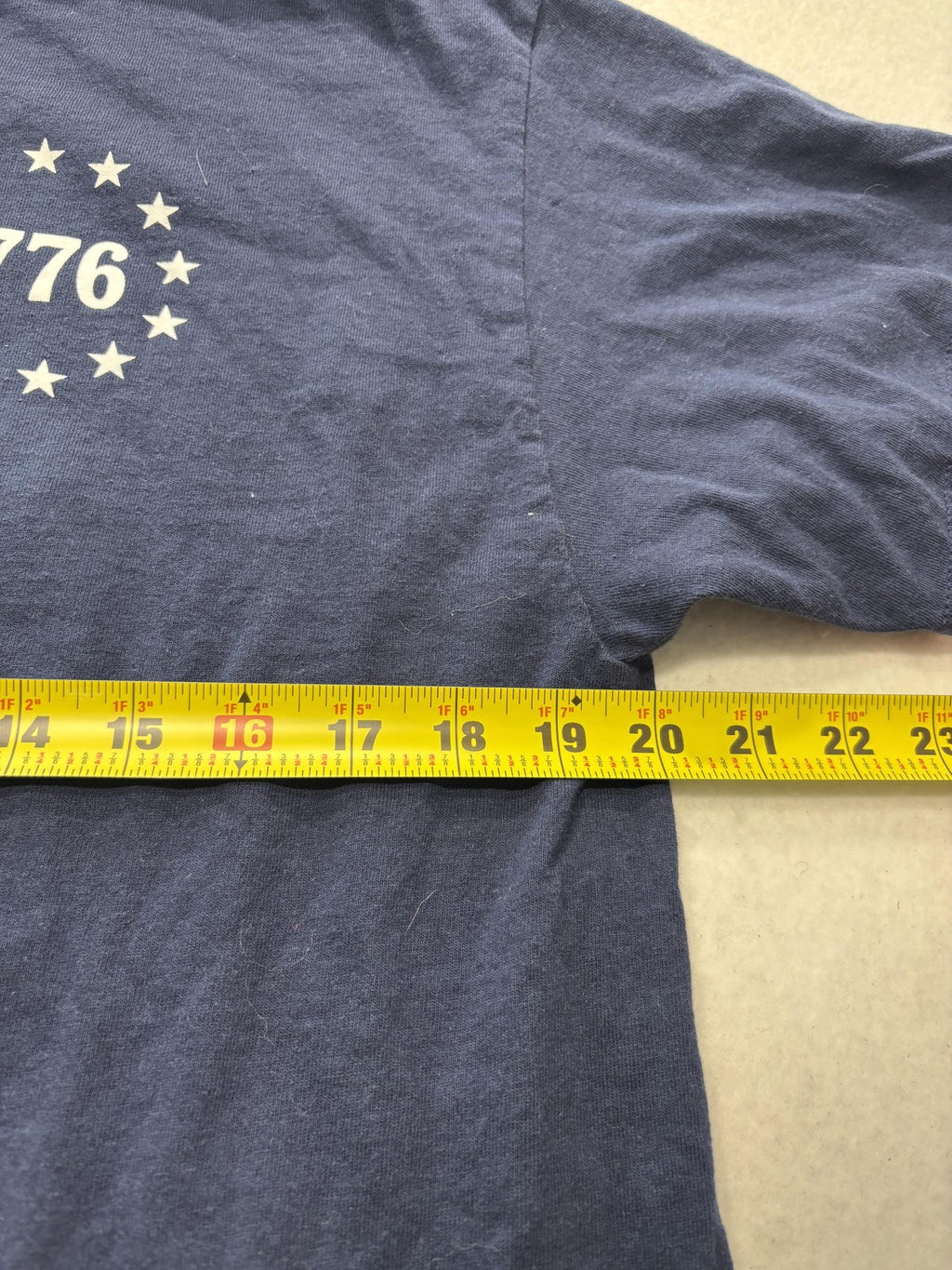 Shirt Mens Medium Blue 1776 We The People 250 Years Graphic Tee Patriotic