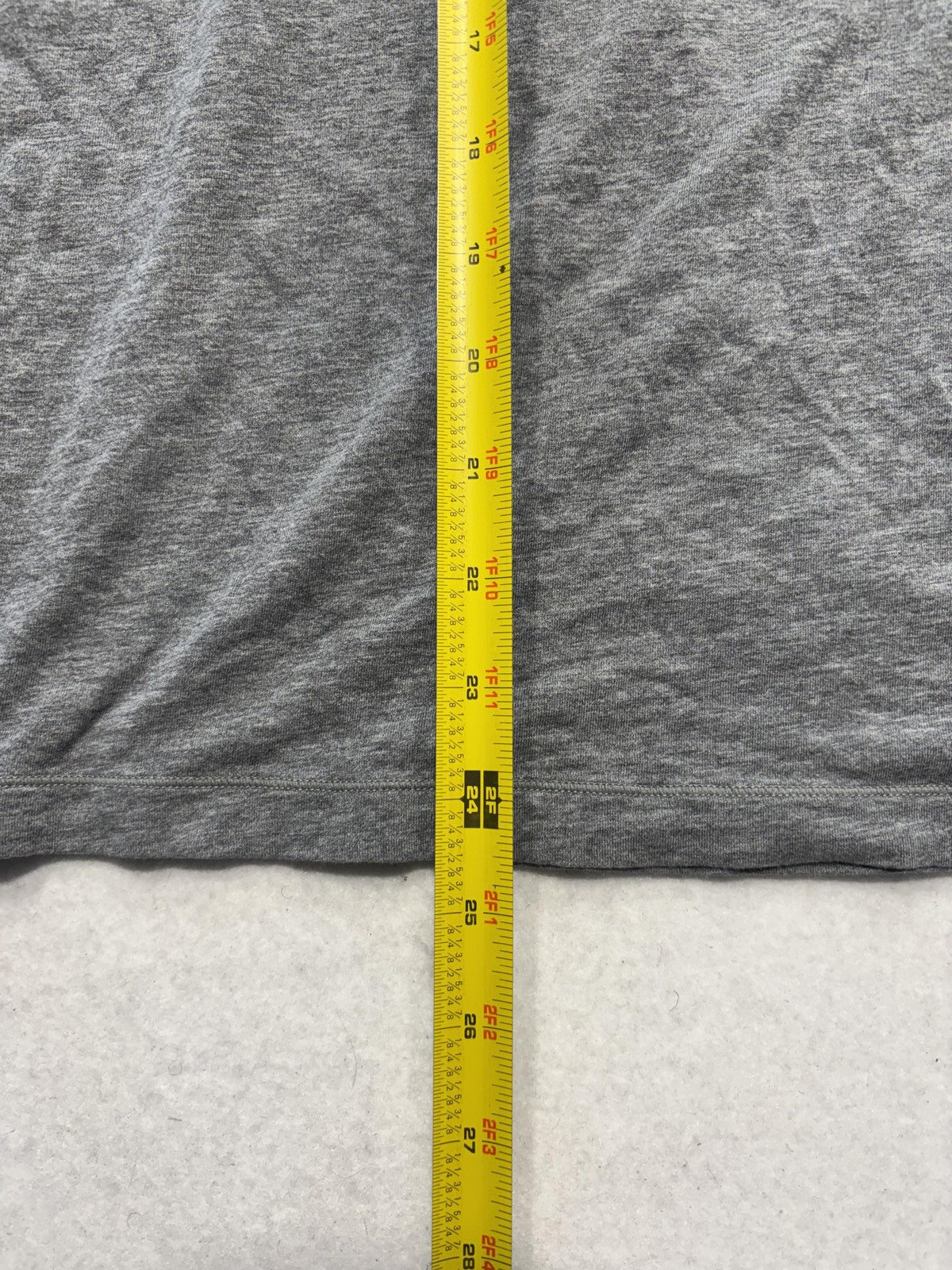 H&M Shirt Mens XS Gray Modal Long Sleeve Crew Neck Tee Lightweight Stretch