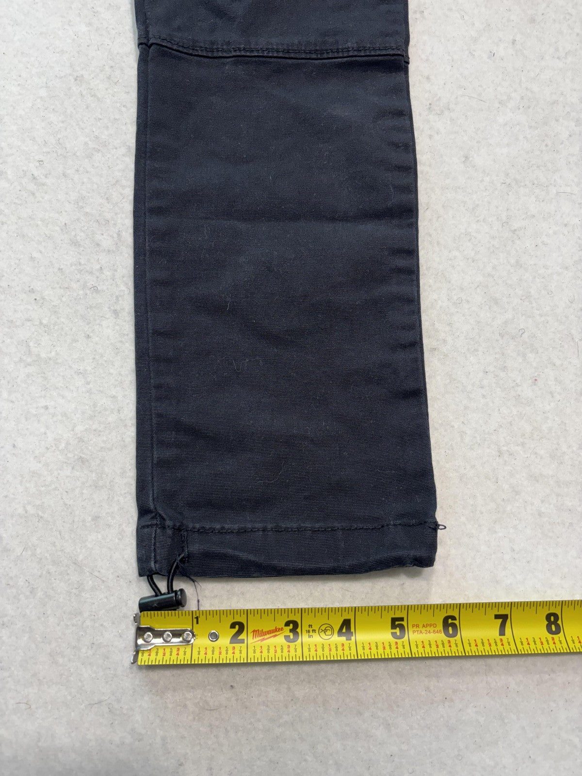 PacSun Mens Black Slim Tapered Cargo Jogger Pants Elastic Waist 28x28 XS