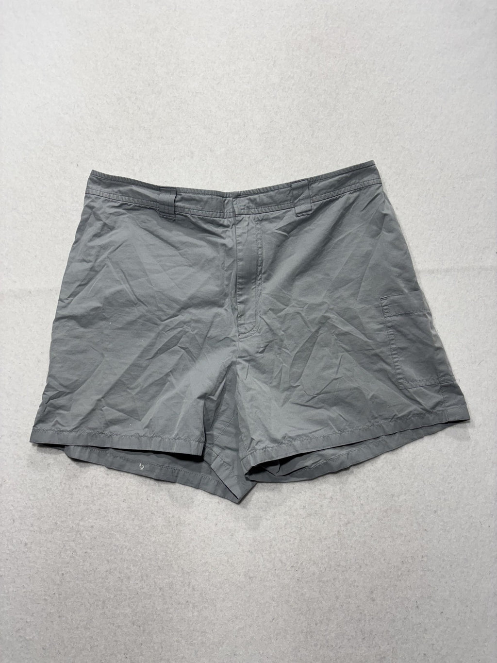 Banana Republic Shorts Womens 8 Gray Chino 4" Inseam Casual Pockets Summer