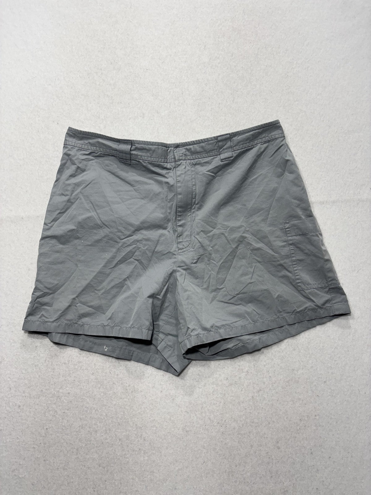 Banana Republic Shorts Womens 8 Gray Chino 4" Inseam Casual Pockets Summer