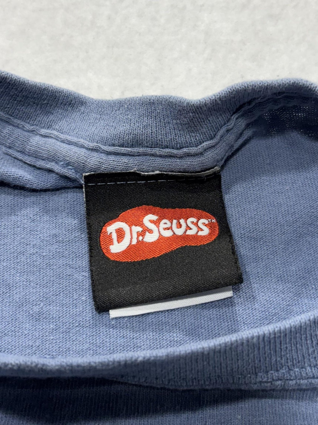 Vintage Dr Seuss Shirt Mens Large Blue Sam I Am Green Eggs Graphic Tee 2001