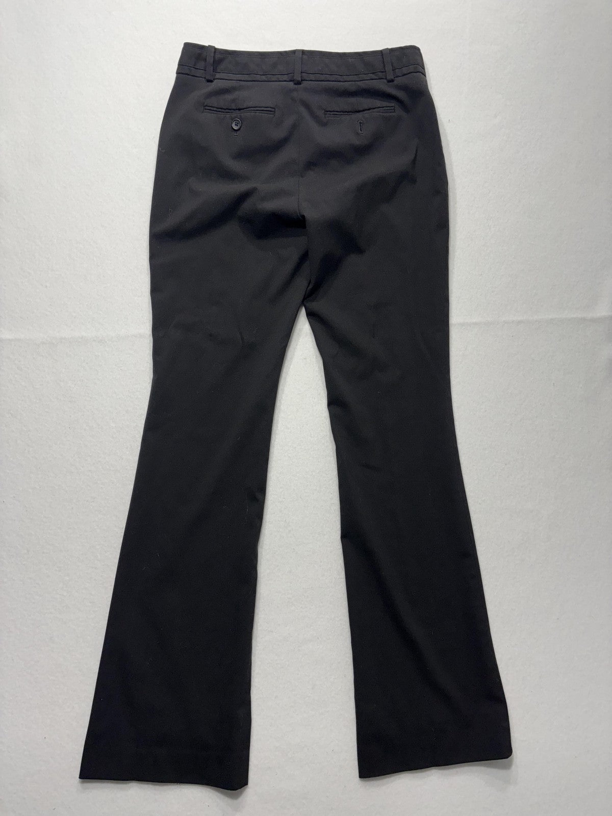 Banana Republic Dress Pants Womens 2R Black Martin Fit Classic Twill Work Career