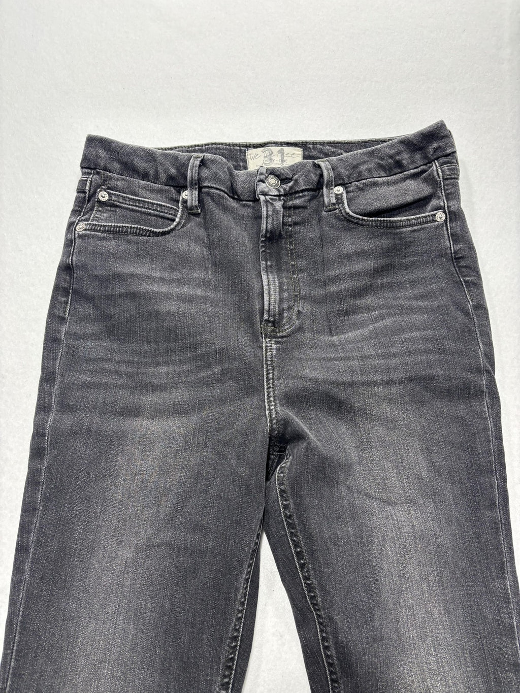 We The Free Jeans Mens 31x29 Gray Charcoal Wash Slim Skinny Denim Five Pocket