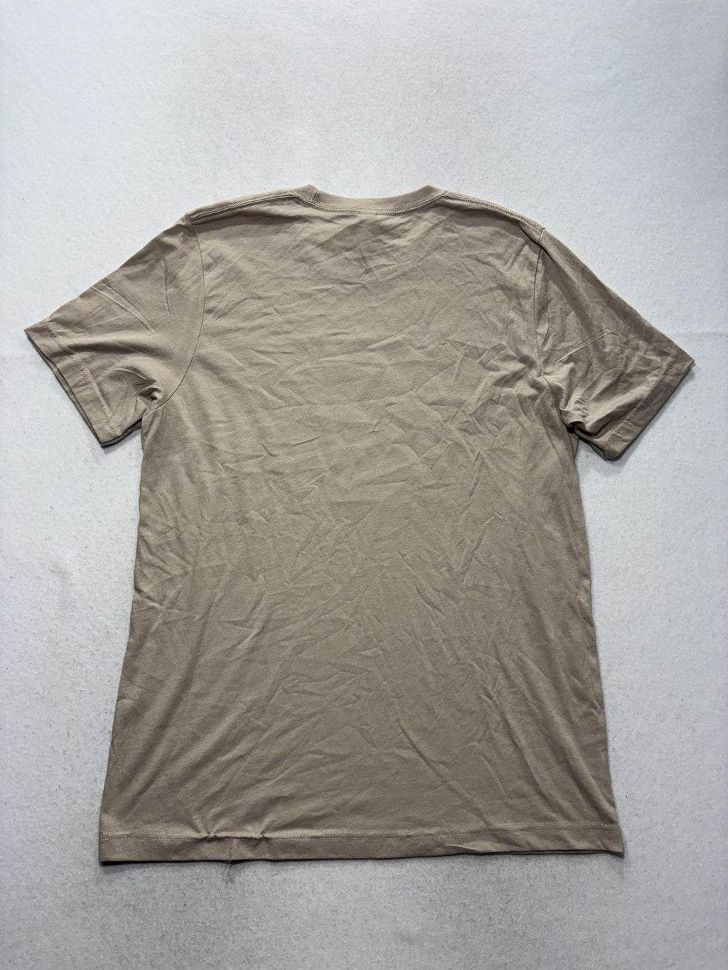 Bella + Canvas Shirt Mens Large Beige Cowboy Light My Fire Graphic Tee Western