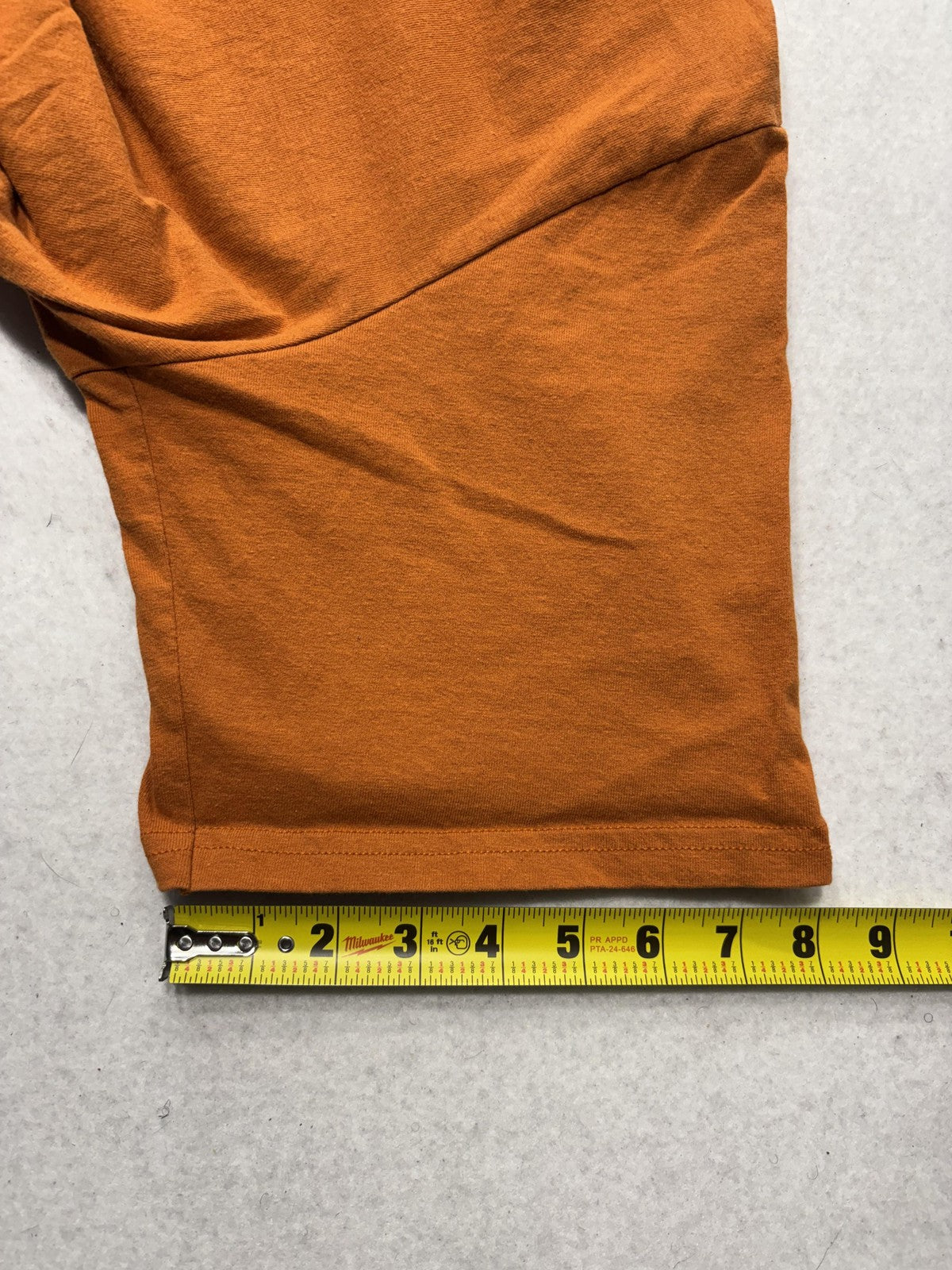 BCG Shirt Mens XL Orange Crew Neck Short Sleeve Basic Tee Cotton Casual Jersey