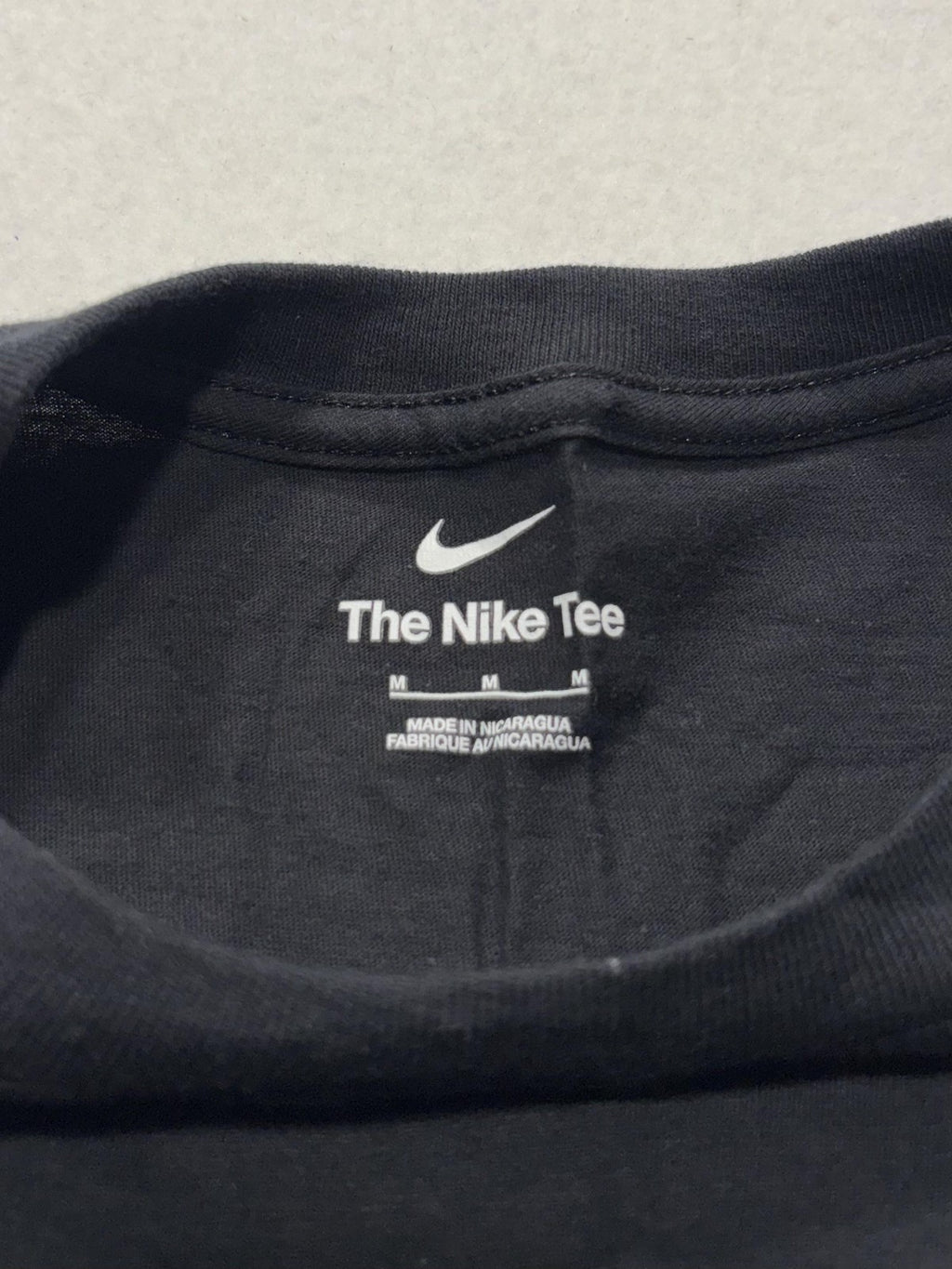 Nike Shirt Mens Medium Black Just Do It Camo Graphic Short Sleeve Tee Sports