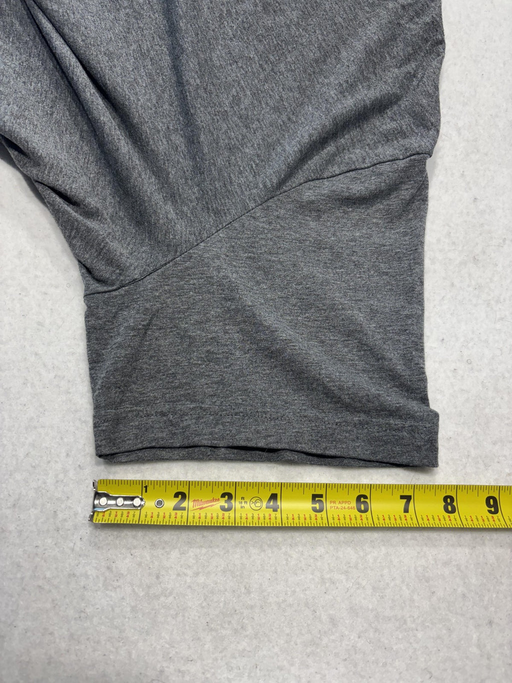 George Shirt Mens XL Gray Crew Neck Short Sleeve Basic Tee Lightweight Tagless