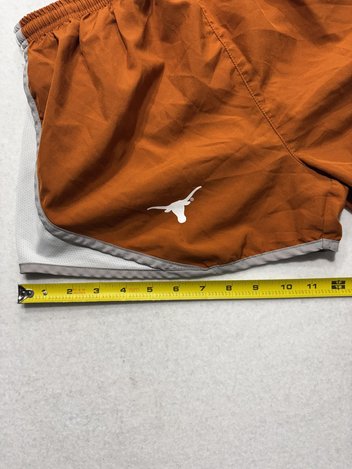 Texas Longhorns Shorts Womens Medium Orange NCAA Cross Country Nike FIT Running