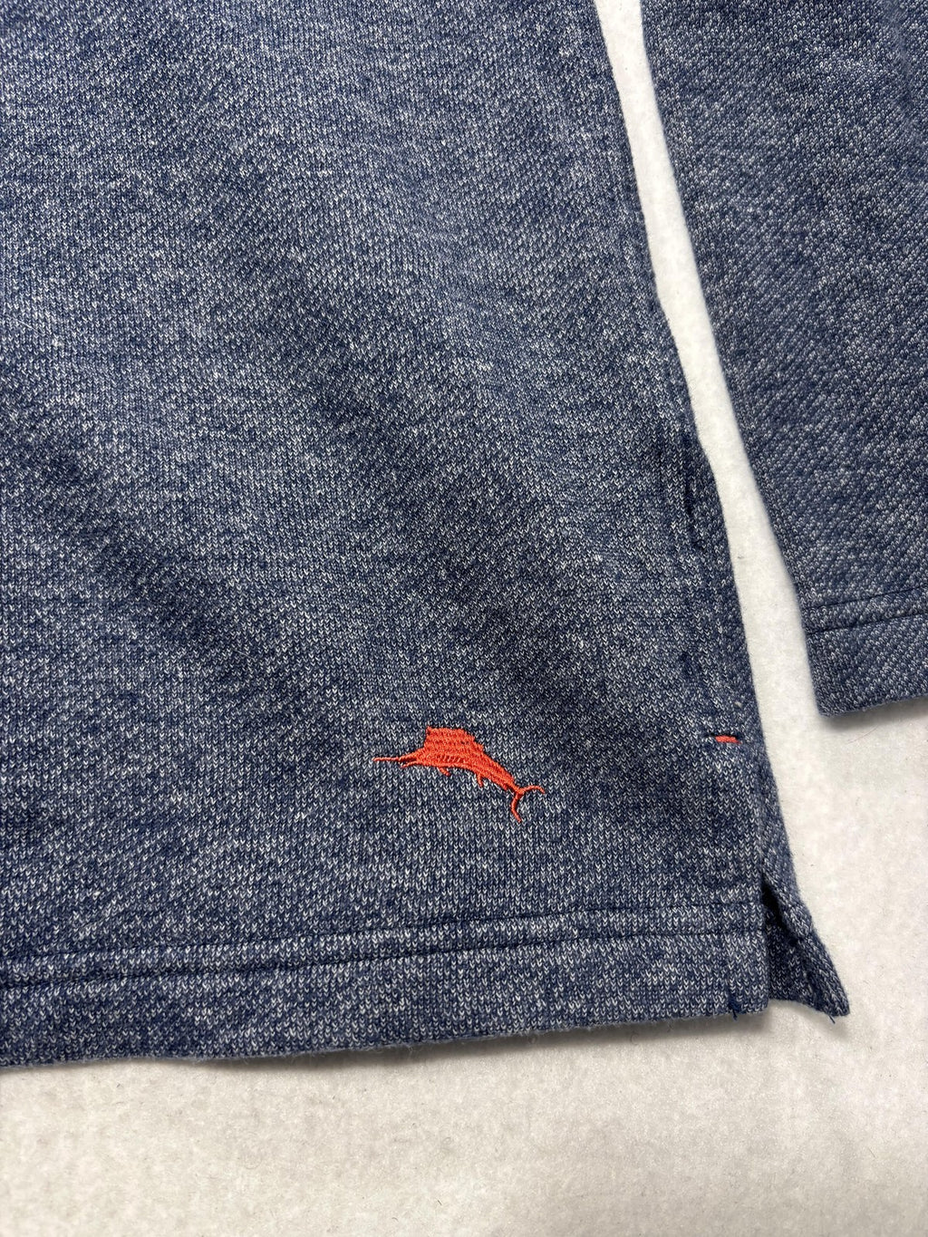 Tommy Bahama Sweater Mens Large Blue Knit Crew Neck Long Sleeve Pullover Casual