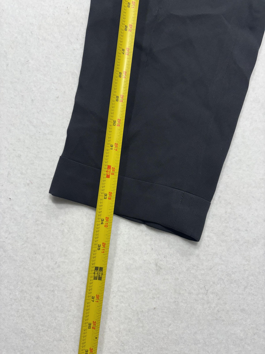 Rag & Bone Pants Womens 6 Black Cropped Straight Leg Cuffed Trousers Pockets
