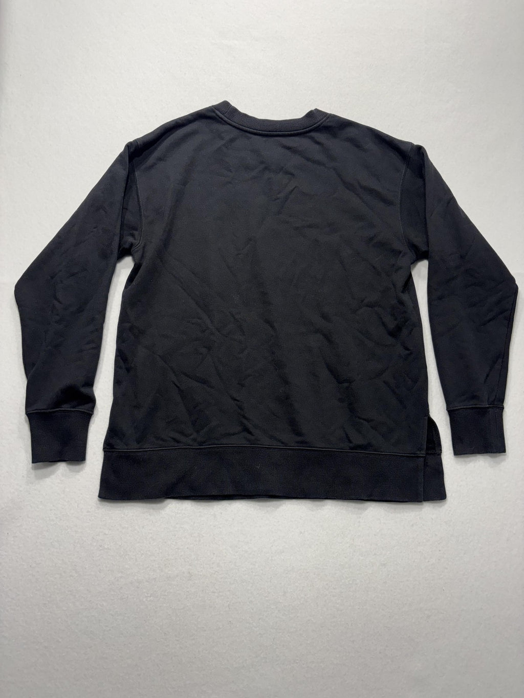 MICHAEL Michael Kors Sweatshirt Womens Medium Black Leopard MK Logo Pullover