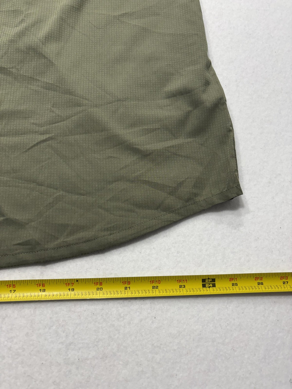 Columbia Omni-Shade Shirt Mens XL Green Long Sleeve Fishing Button Up Outdoor