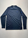 Columbia PFG Omni-Shade Shirt Mens Medium Blue Long Sleeve Fishing USA Flag