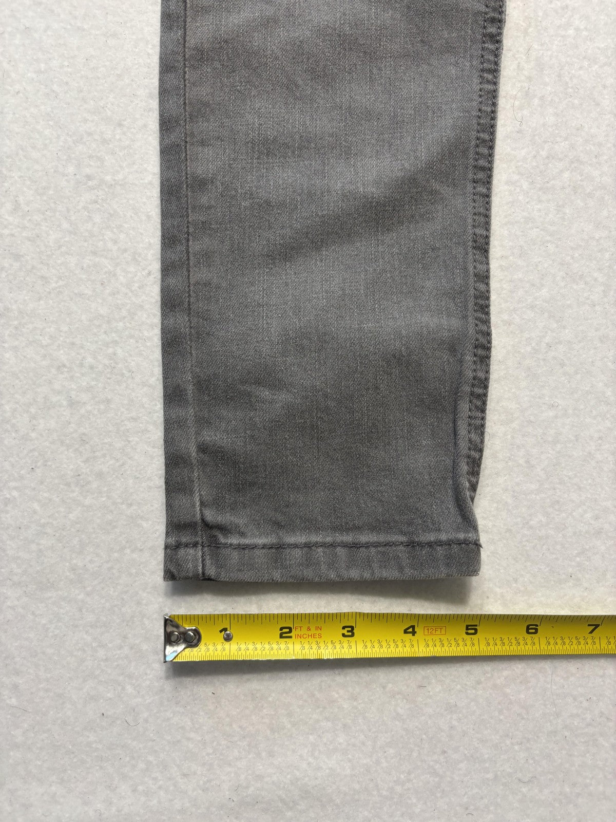 MICHAEL Michael Kors Jeans Womens 6 Charcoal Mid Rise Skinny Lace 30x29.5