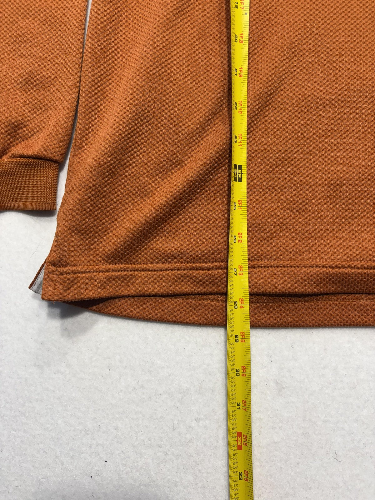 Texas Longhorns Polo Shirt Mens XL NCAA Football Nike Sphere Dry Long Sleeve
