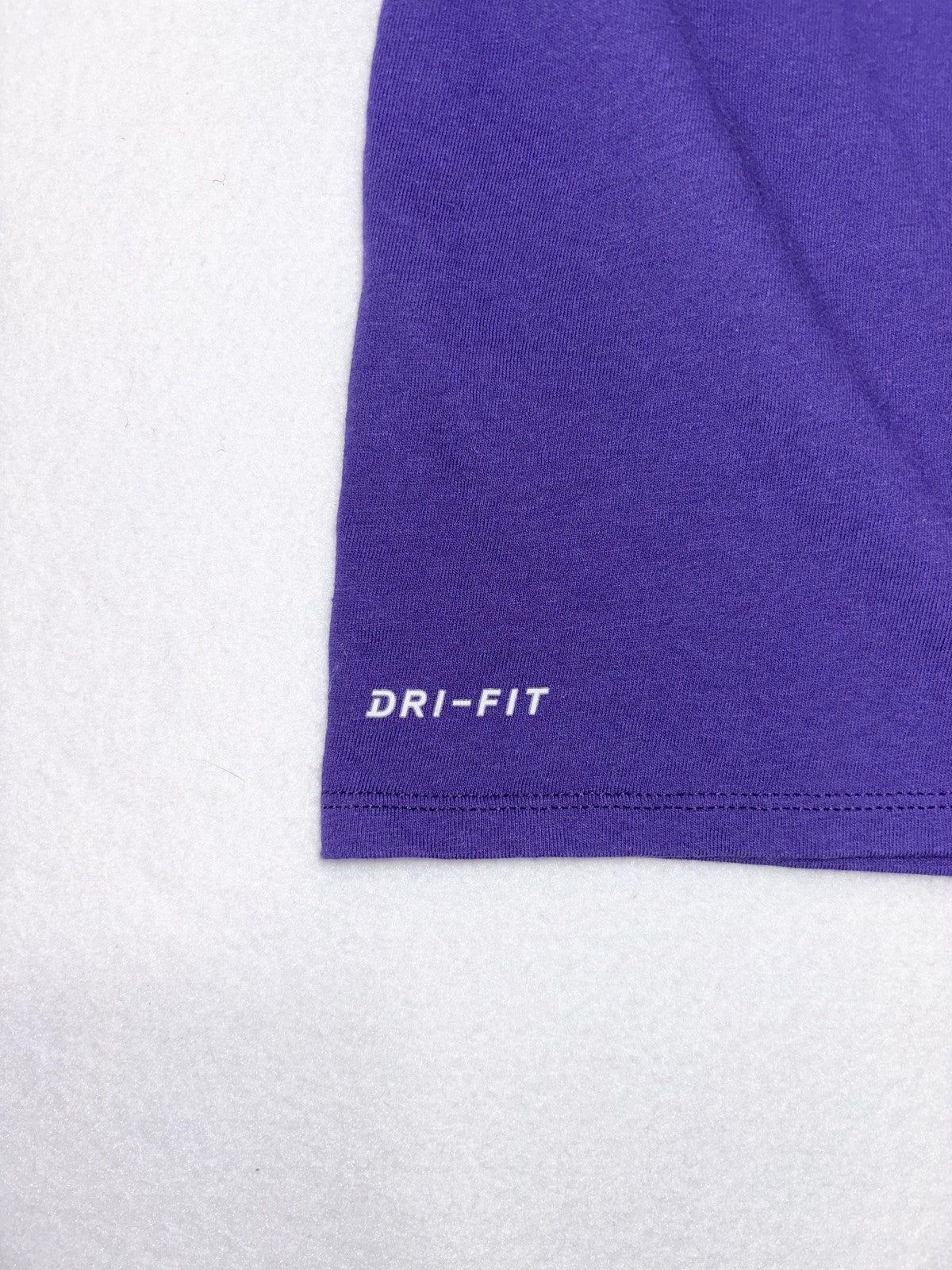 Los Angeles Lakers Shirt Mens Medium Purple NBA Anthony Davis Nike Dri Fit