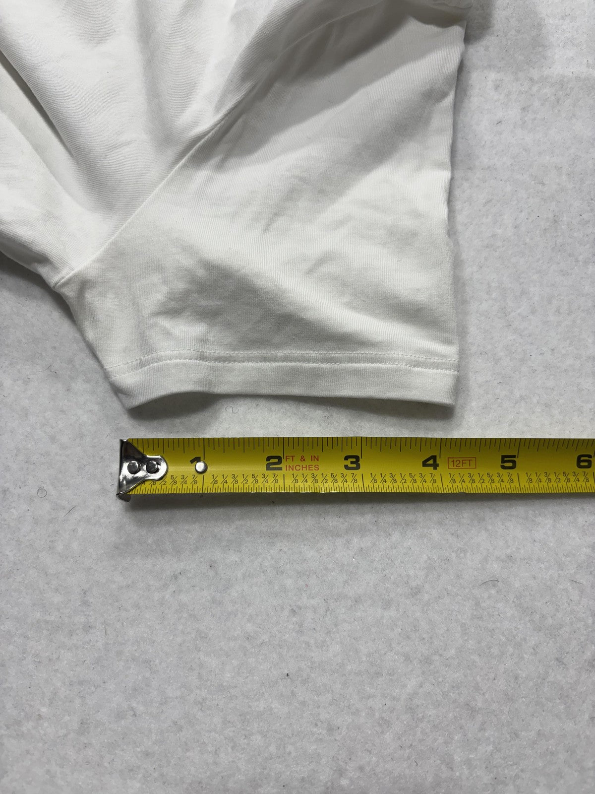 Lululemon Shirt Womens 4 White Crew Neck Short Sleeve Cotton Stretch Tee