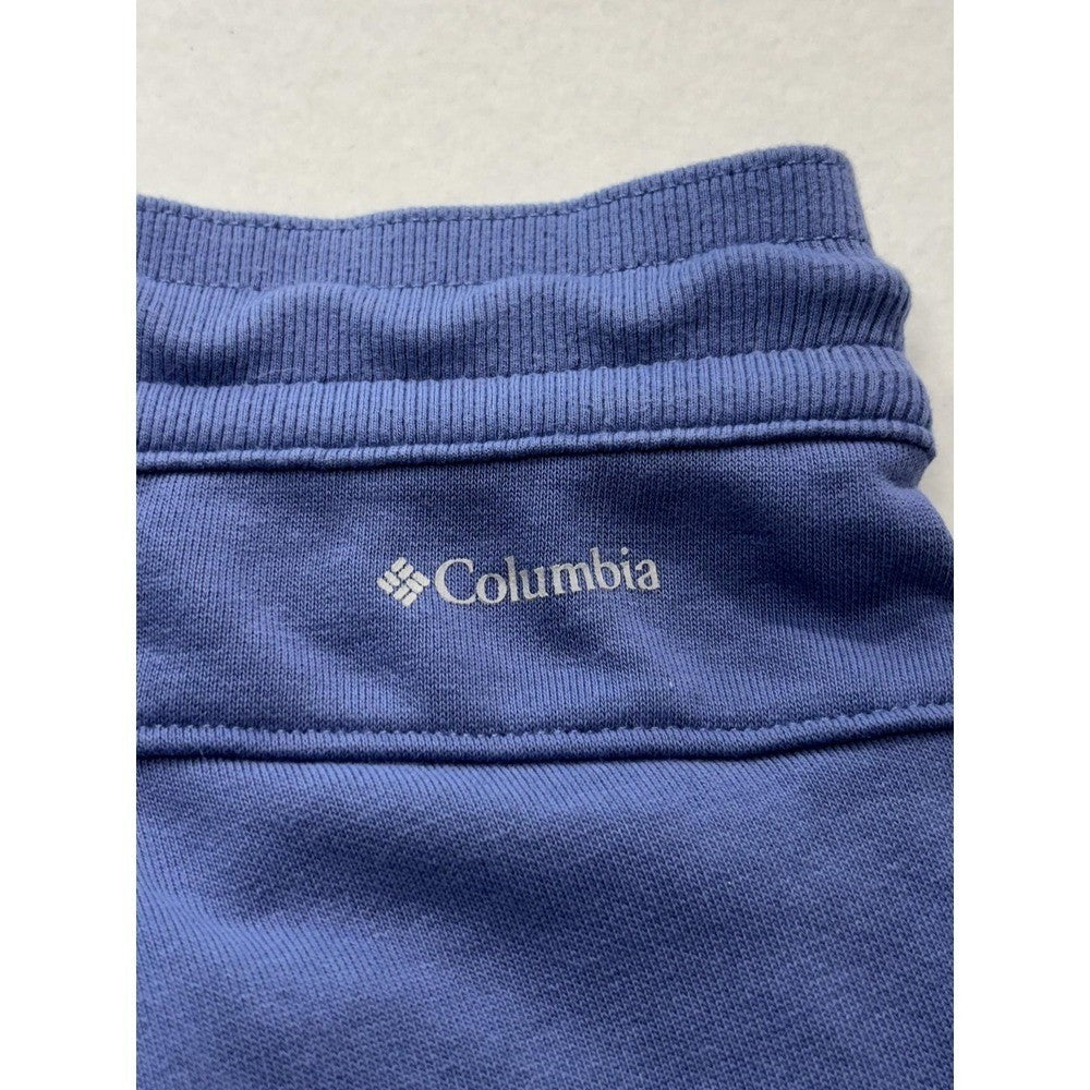 Columbia Jogger Pants Womens XS Blue Knit Elastic Waist Pocket Lounge XL0717