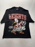 Heights Shirt Mens XL Black Trust No One Dallas Graphic Tee Streetwear