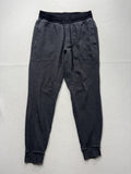 Lululemon Jogger Pants Mens 32 Gray Textured Knit Elastic Waist Pockets Lounge