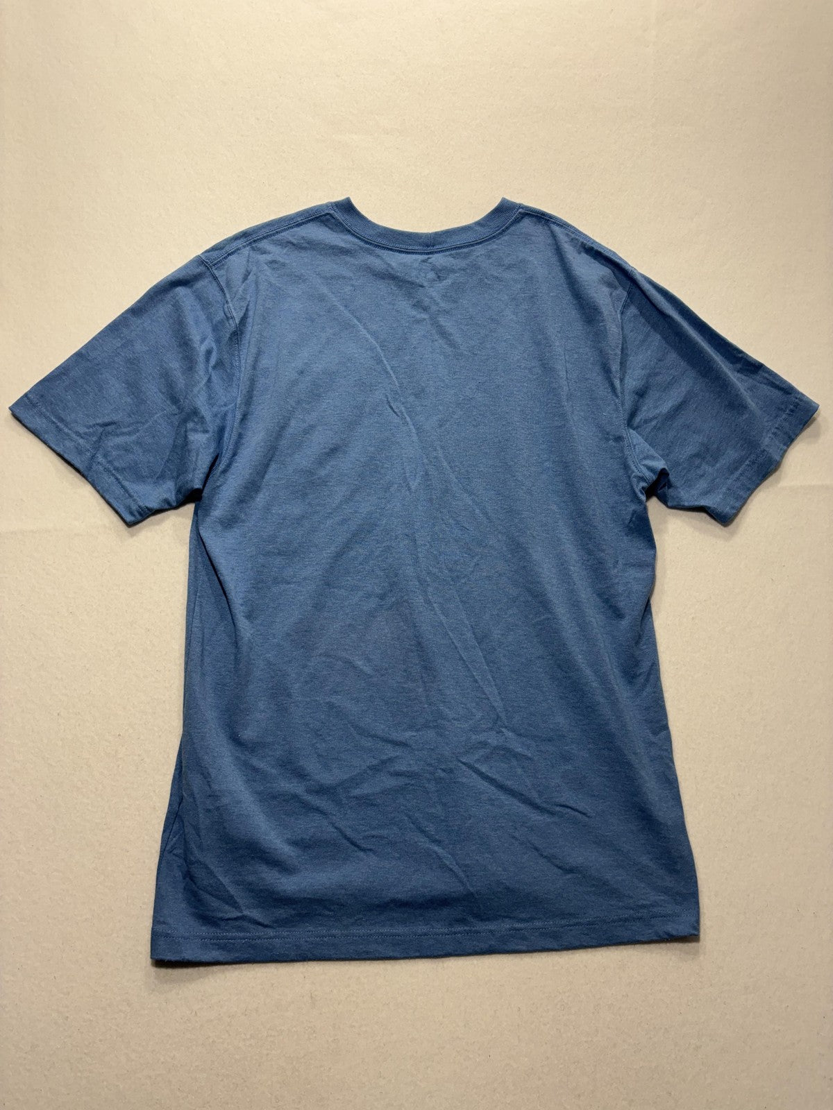Carhartt Shirt Mens Medium Blue K87 Loose Fit Pocket T-Shirt Short Sleeve