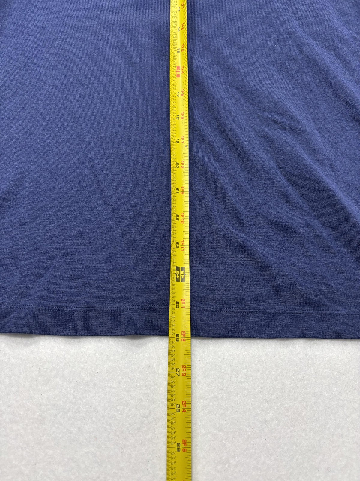 Tommy Bahama Shirt Womens XL Blue Crew Neck Long Sleeve Cotton Tee Basic Casual