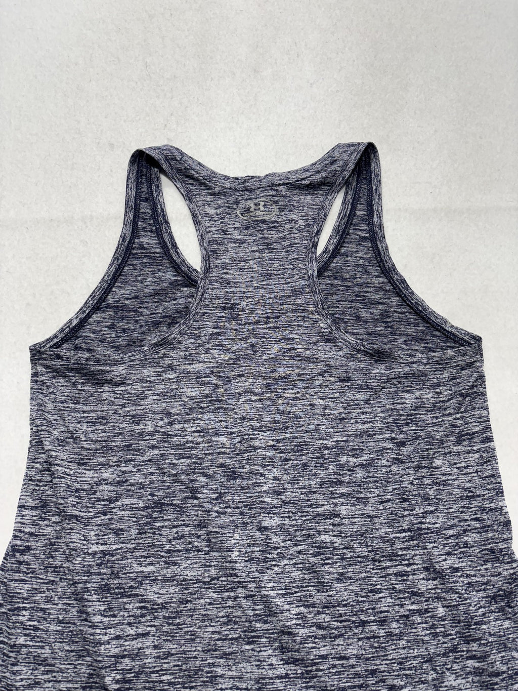 Under Armour Tank Womens Medium Blue Scoop Neck Racerback Running Athletic Top