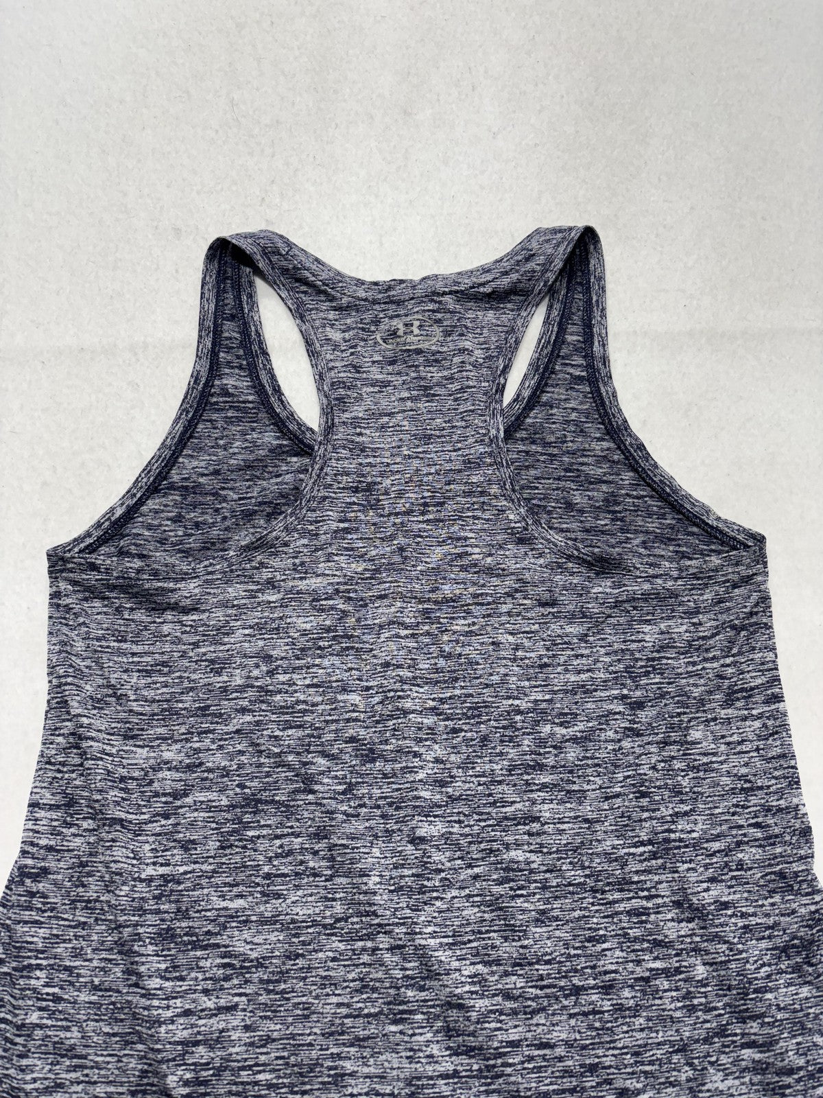 Under Armour Tank Womens Medium Blue Scoop Neck Racerback Running Athletic Top