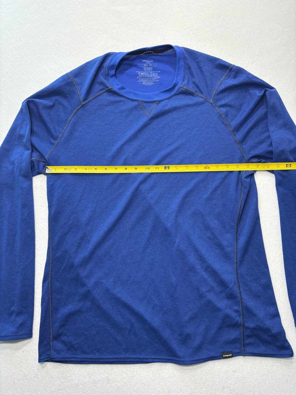 Patagonia Capilene Lightweight Shirt Mens 2XL Blue Long Sleeve Base Layer