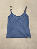 American Eagle Outfitters Camisole Tank Top Womens M Blue Adjustable Strap