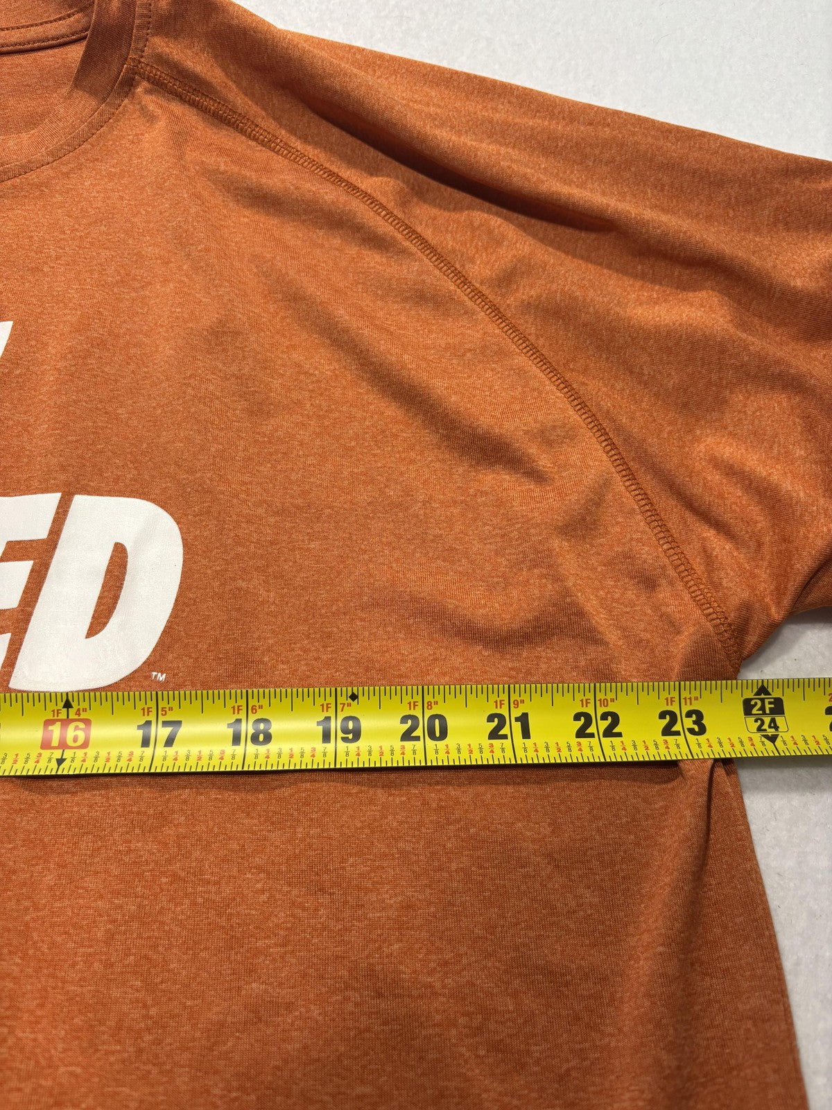 Texas Longhorns Shirt Mens XL Orange NCAA Football Rivalry Threads Get Hooked