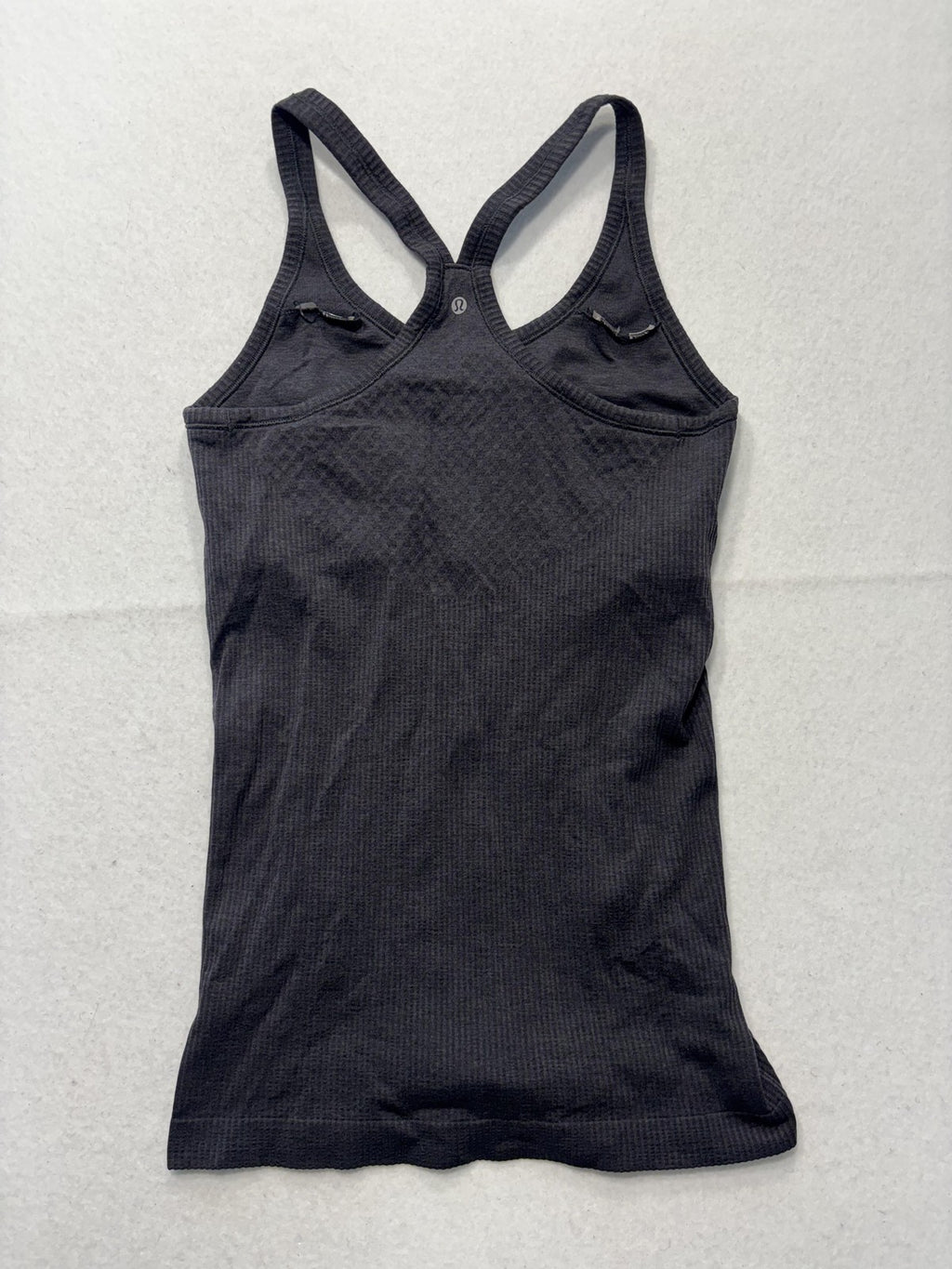 Lululemon Swiftly Tech Tank Womens 8 Gray Scoop Neck Racerback Built In Bra